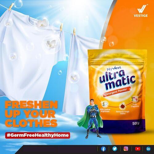 Hyvest Ultra Matic Detergent Powder